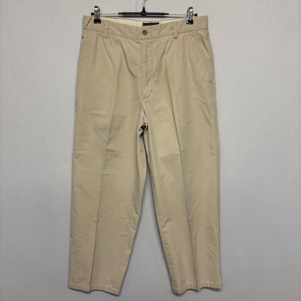 Vintage CC Filson Co. Men Chino Pants Size 34x28 (32x28) Beige D133 -15